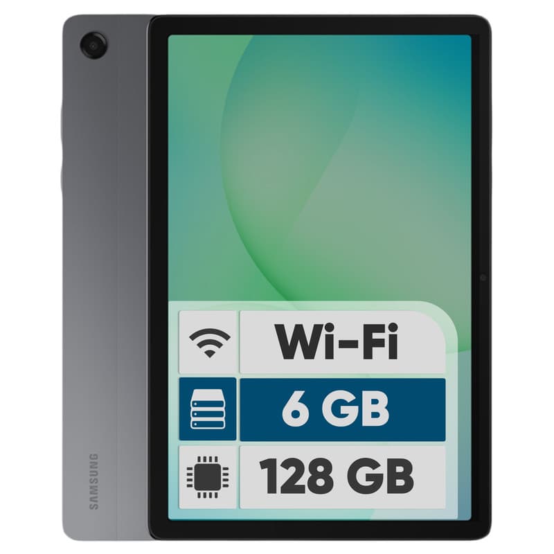 تبلت 11 اینچ سامسونگ مدل Galaxy Tab A11 Plus Wi-Fi، ظرفیت 128 گیگابایت و رم 6 گیگابایت، رزولوشن دوربین 8 مگاپیکسل — تصویر 1