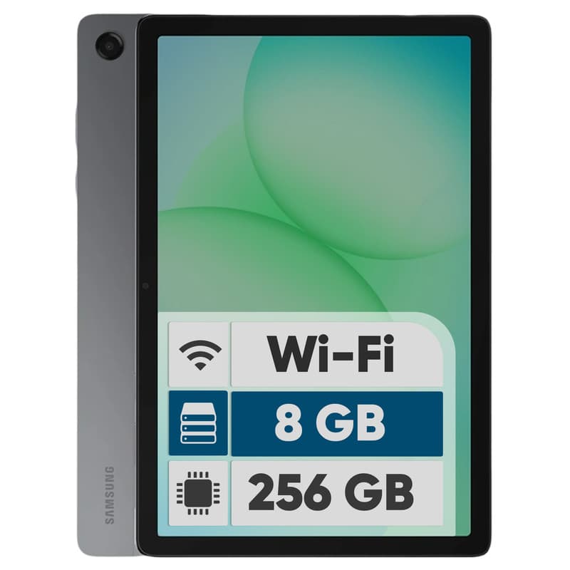 تبلت 11 اینچ سامسونگ مدل Galaxy Tab A11 Plus Wi-Fi، ظرفیت 256 گیگابایت و رم 8 گیگابایت، رزولوشن دوربین 8 مگاپیکسل — تصویر 1