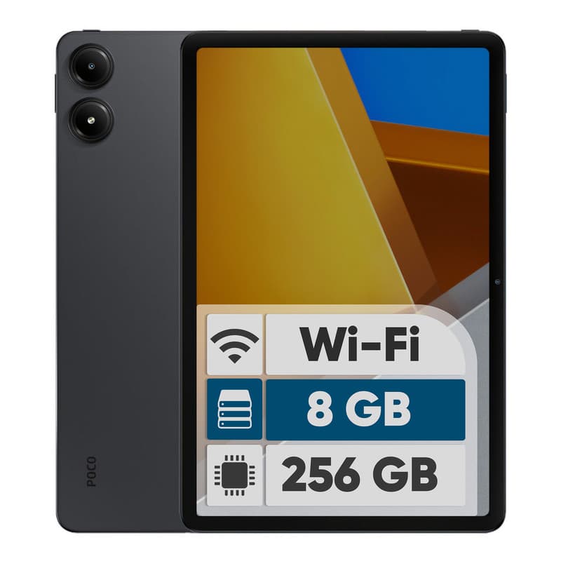 تبلت 12.1 اینچی شیائومی مدل Poco Pad Wi-Fi ظرفیت 256 گیگابایت و رم 8 گیگابایت — تصویر 1