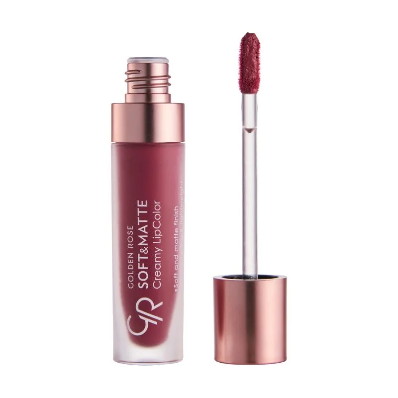 رژ لب مایع گلدن رز مدل soft matte شماره 112