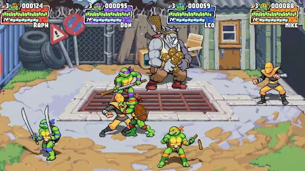بازی Teenage Mutant Ninja Turtles: Shredder's Revenge
